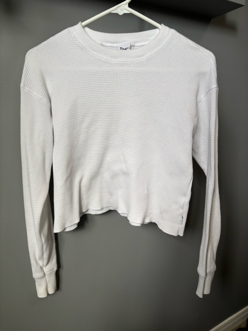 Aritzia Tna waffle knit shirt
